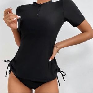 Black Tankini Set NWOT